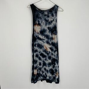 Urban X Women’s Round Neck Tie Dye Sleeveless Mini Slip Dress size M